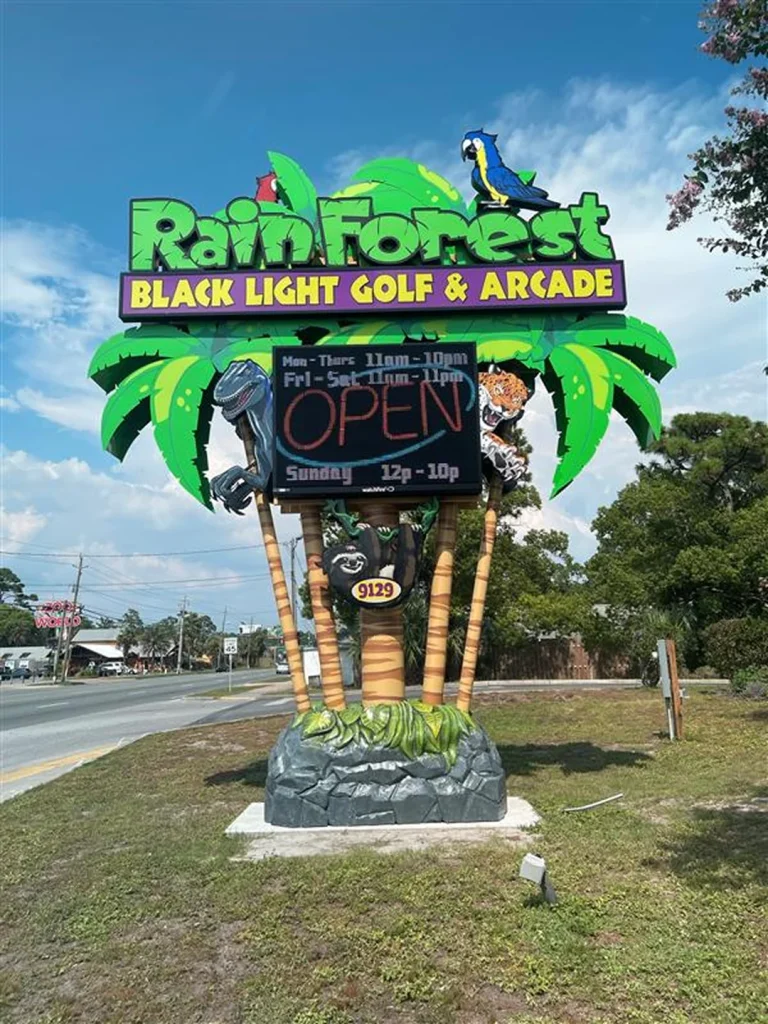 VSL - Rainforest Blacklight Golf