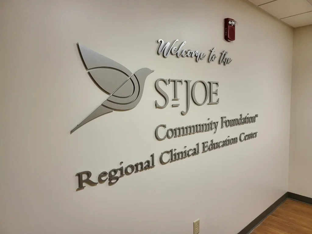 VSL - St. Joe Community Logo Wall